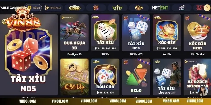 Các trang web uy tín giới thiệu VIN88 hoạt động tại châu Á từ năm 2000